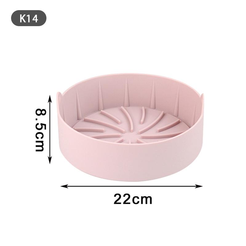 Airfryer Silicone Pot Multifunctional Air Fryers Accessories Fried Baking Tray