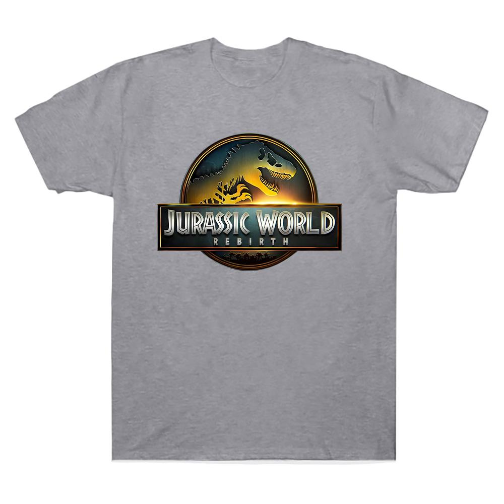 Jurassic World Rebirth T Shirt Men Women 2025 Shirt Cotton Print Clothing Summer Fashion Crewneck Short Sleeve Tees Casual Chic