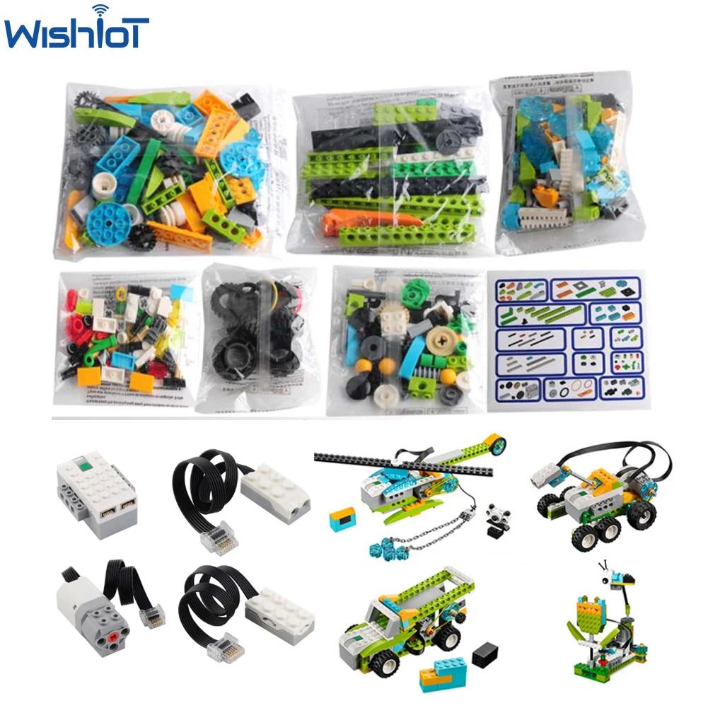 DIYmall ed-Compatible We-Do 2.0 Programming Bricks Tech Toys for STEM Education & Intelligence Development