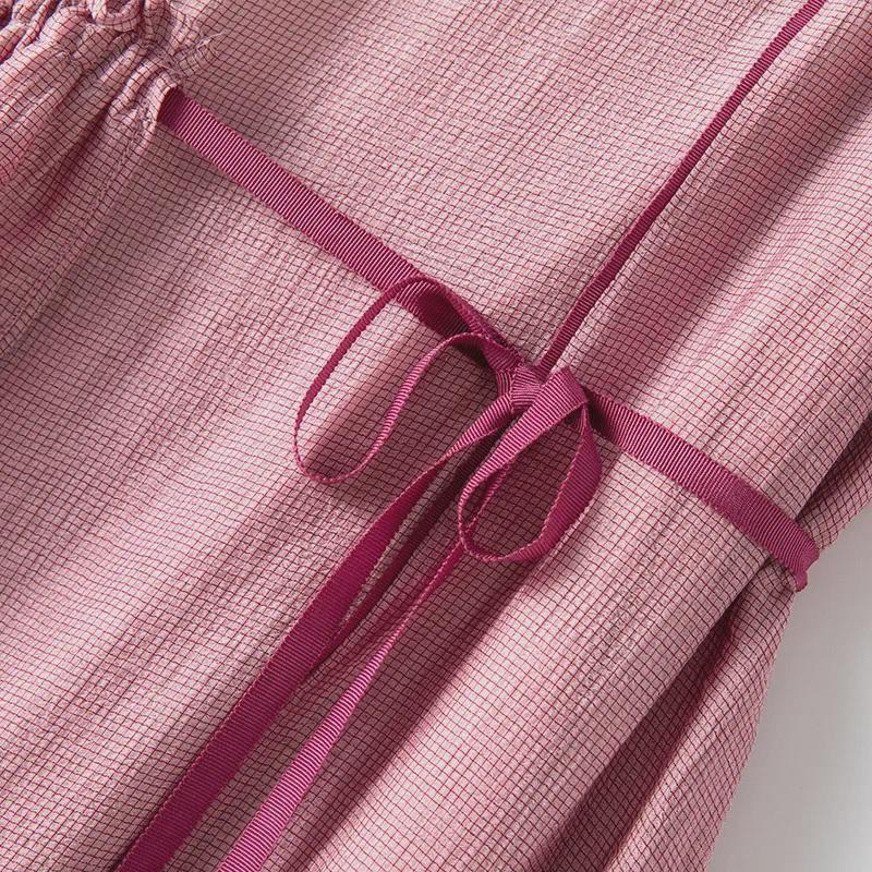 Elegantes Sommer-A-Linien-Kleid in Übergröße für Damen - Schlanke Taille, Kollektion 2021 (3353)