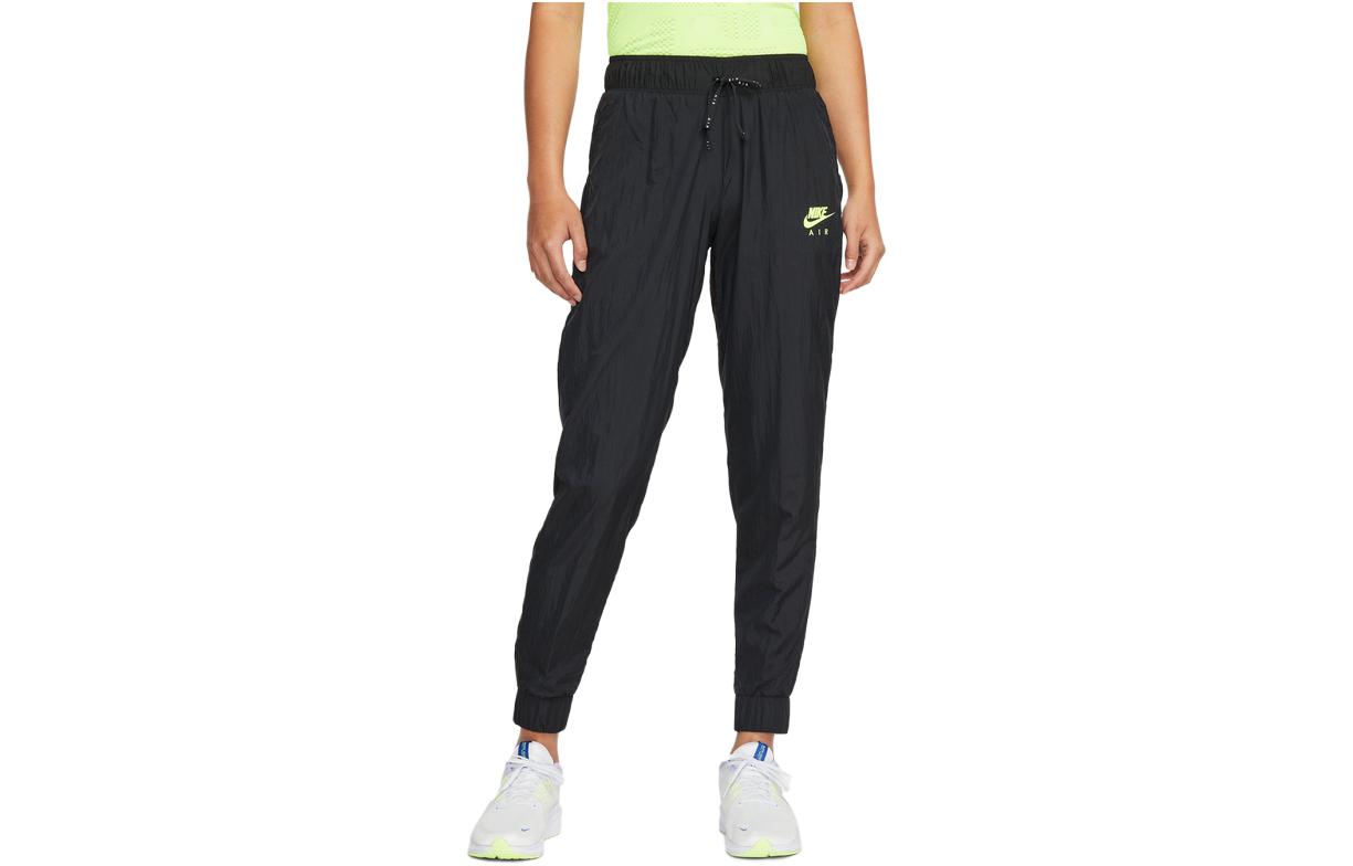 

Nike Knitted Sweatpants Women s Black Moderate Cuffed Pants DJ0904-010 XL