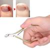 Non-Slip Handle Model D-501 Cuticle Nippers Stainless Steel Dead Skin Cutter Pedicure Use