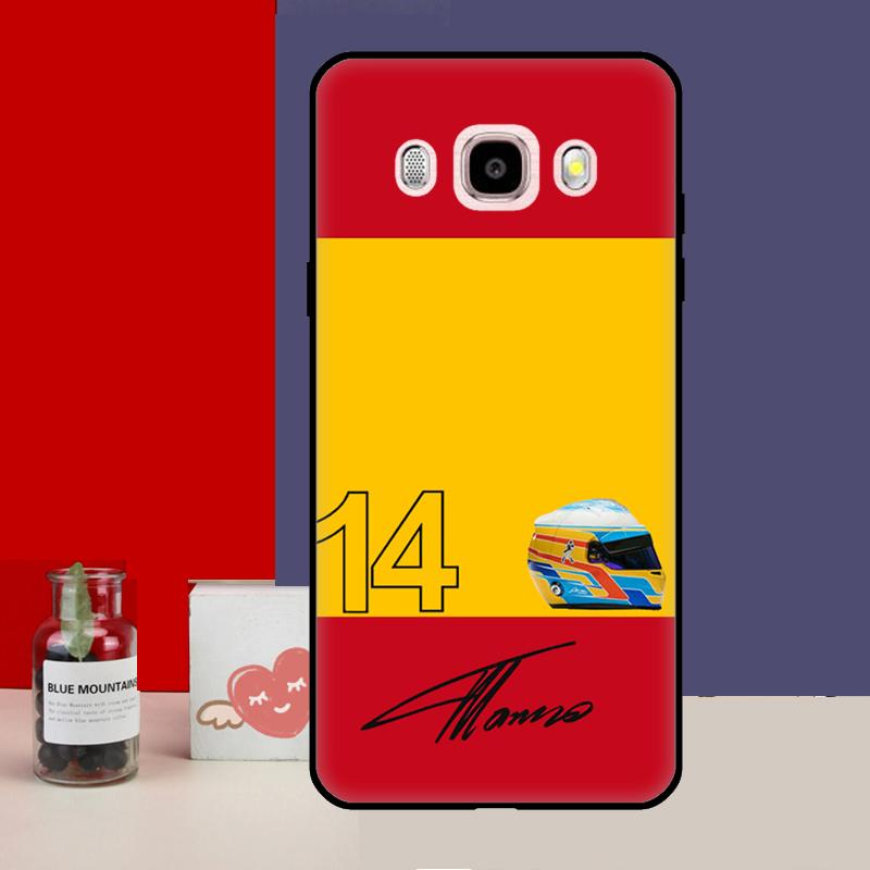 F1 Racing Fernando Alonso 14 Case For Samsung Galaxy J3 J5 J7 2017 J1 A3 A5 2016 J4 J6 Plus A6 A8 A7 A9 J8 2018 Cover