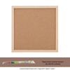 Wooden Cork Board Wall-Mounted Message & Photo Display for Home & Office