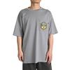 Converse T Shirts Men's Gray Crew Neck Moderate Straight Fit 10025881-A03