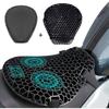 Motorcycle Seat Cushion Shock Absorption Decompression Gel Honeycomb 3D Comfortable Universal Motorcycle Seat Cushion