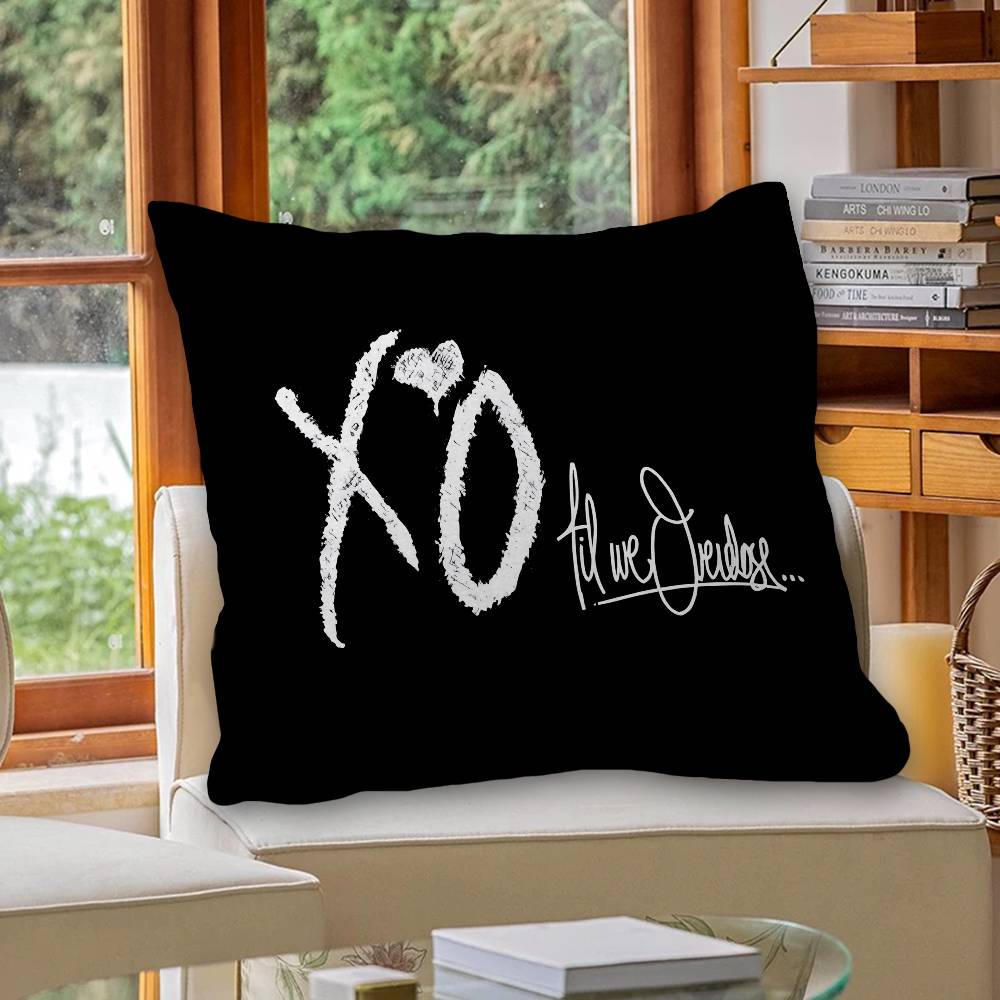 The Weeknd Xo Cuscino Regali Arredamento Ufficio in Casa Copricuscino per Divano Camera da Letto Auto 45X45Cm