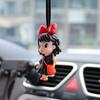 Anime Car Ornaments Cute Girl Decorative Pendant Car Rearview Hanger Car Interior Decor For Minivan Caravan Car SUV
