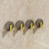 4 Teile/satz Shell Form Wand Haken Moderne Wasserdichte Schlag Kostenloser Heavy Duty Handtuch Kleidung Tür Zurück Kleiderbügel Badezimmer Küche Liefert