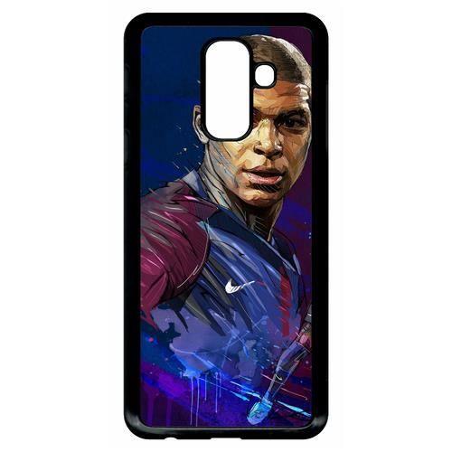 Coque pour smartphone - Plastique - Noir Samsung Galaxy A6+ (2018) MBAPPE AU CRAYON