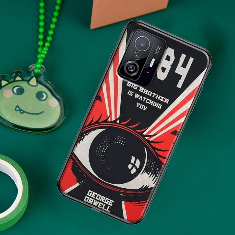 1984 George Orwell Fodral För POCO F5 X5 X3 Pro X4 F4 GT F3 M5s C40 Fodral För Xiaomi 13 12 Lite 11T 12T Pro 12X