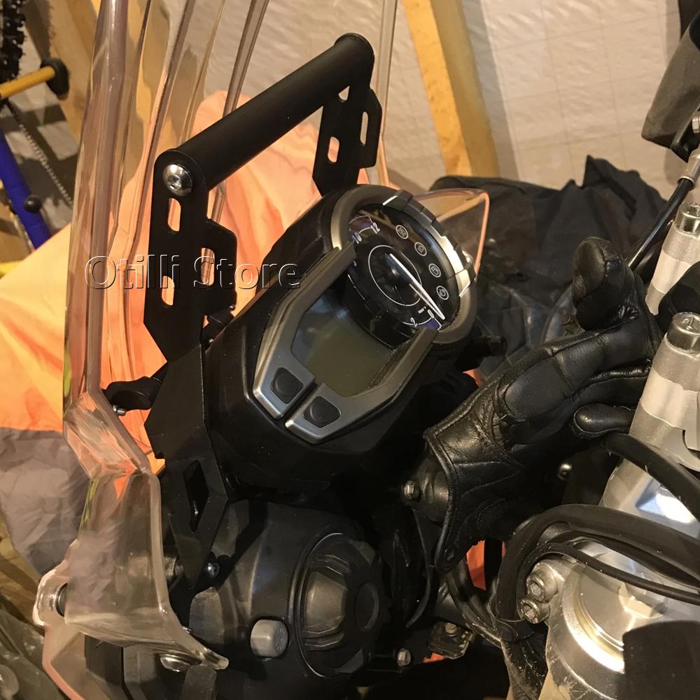 Uchwyt Akcesoriów GPS 2015 2016 2017 Dla Tiger 800 XCX XRX Motocykl SMARTFON Płytka Nawigacyjna Uchwyt Adapter Kit