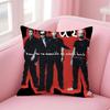 Irish rock Innovative Grandiose Provocative UU2S band Cushion Cover Pillow Case Soft Friendly Fabric  Concealed Zipper