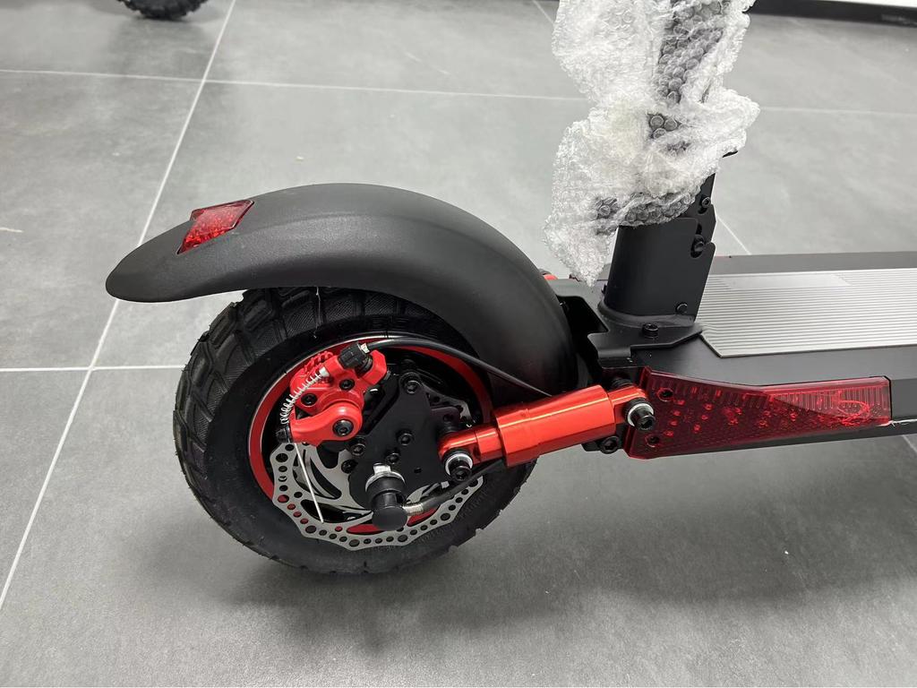M4 Portable Foldable Electric Scooter - 10-Inch Two-Wheeled City Commuter Vehicle, Stand or Ride.