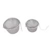 2pcs Mesh Tea   Stainless Steel Tea Strainer with   Hook Chain for Spice Soup Tea Herbs