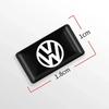 For VW Volkswagen Jetta MK5 Golf 10Pcs3D Epoxy Resin Emblem Stickers Decals Interior Auto Accessories For Volkswagen VW Touran B
