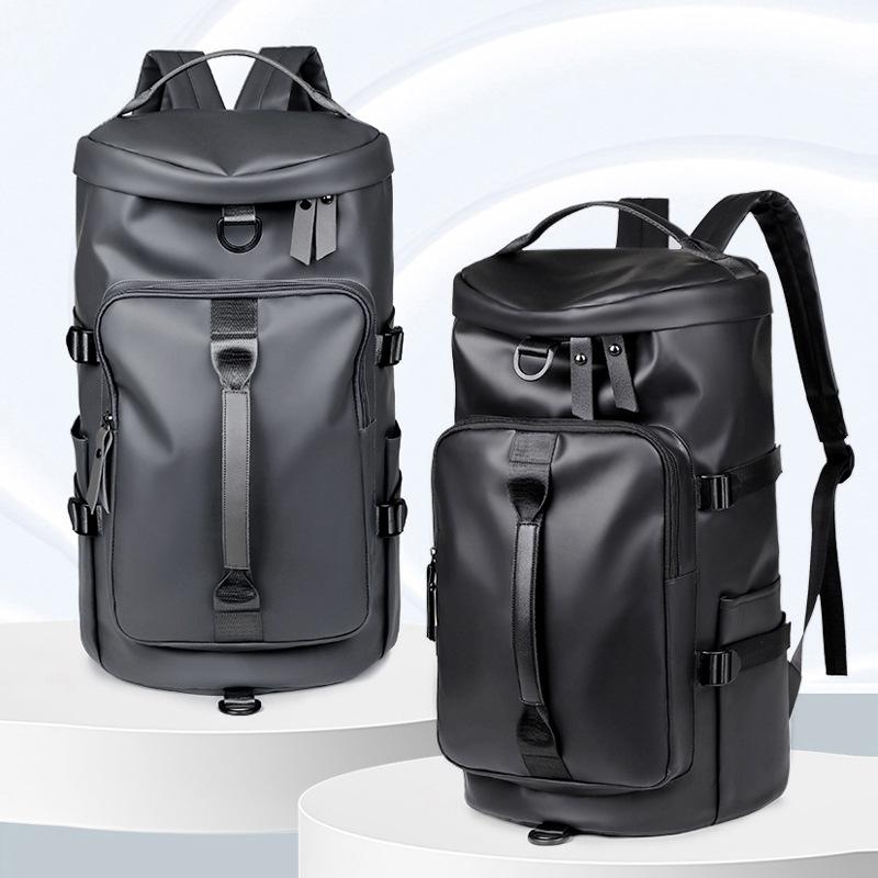 Multifunctional commuter backpack casual business lightweight portable travel bag wet and dry separation belt shoe compartment fitness bag