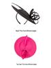 Linglong 2025 Spring/Summer Women's Retro Bow Headband & Hat