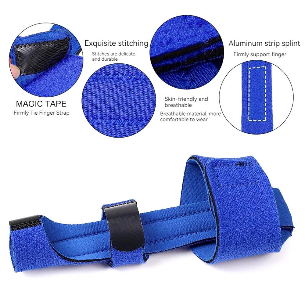 1 Stück Verstellbare Fingerfixierschiene Fingerfraktur Fixierungsorthese zur Finger-Schmerzlinderung Finger-Extensionsschiene