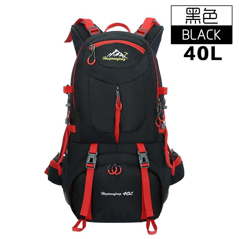 Hexagonal Nylon Backpack For Camping Climbing And Trekking 40l/50l/60l