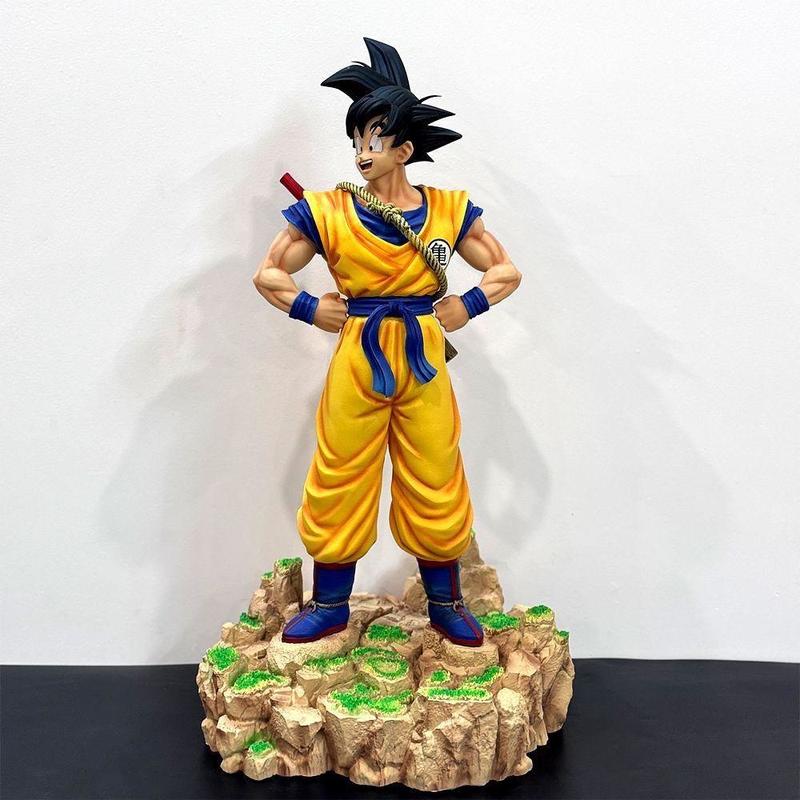 2025 Jt 68cm Dream Dragon Ball Super Saiyan Goku Figure Acg Statue Collectible Model Toy Display Piece Gift From Statue Gifts