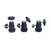 Metal Ball Head Hot Shoe Mount Adapter with 360 Degree Rotation for Standard 1/4 Inch DSLR Cameras LED Photography Lights