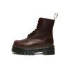 Audrick Leather Platform Soft Sole 8 Eyelet Short Boots Women Boots Burgundy 27818211