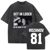 Round Neck Yk Tshirt Clothing New in Top  Tees Unisex TShirt Camisetas Get in Loser Were Going To The Cottage Graphic