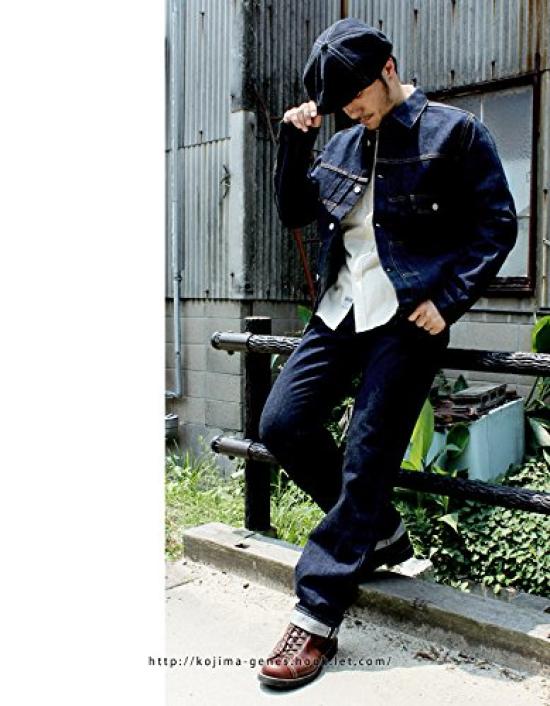 Kojima Jeans 15oz Selvedge Denim 2nd XL Jacket, Model,