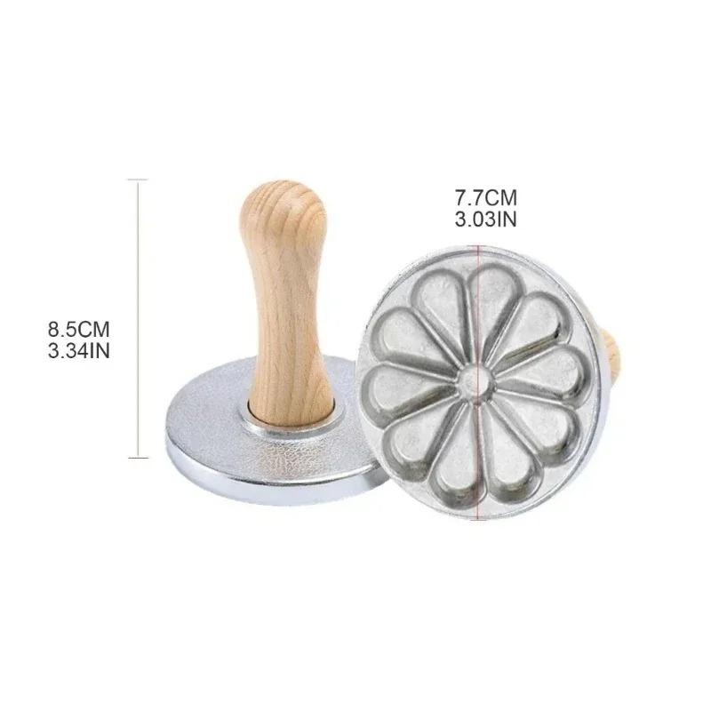 Zinc alloy kitchenware biscuit mould  face Dim sum baking appliance kitchen cake tool