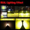 2Pcs 9006 HB4 Fog Lights Bulb 3030SMD 3000K Golden Yellow Car Driving Running Lamp Auto Leds Light DC 9-32V Fog Light Headlight