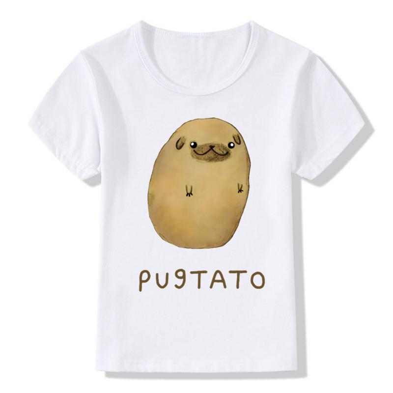 Pug Print Tshirt Short Sleeve Sushi Dog Pattern Women Clothing Fashion Graphic T Shirts Summer Streetwear Aesthetic Clothes