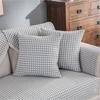 Thickened Non-Slip Cotton and Linen Sofa Cushion Wholesale Modern Simple Plaid Sofa Towel Slipcover Four Seasons