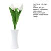 Tulip Night Light Battery Powered Soft LED Tulip Night Lamp for Bedroom Desk Living Room Romantic Decoration Energy Saving Bedside Lamp Ambient Light