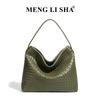Neue modische handgewebte Taschen Trendige große Schultertaschen für Pendler Lässige tragbare Tote Bags