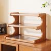 Storage Rack Cup Display Holder Strong Load-bearing Transparent Design Multi-layer Storage Shelf Desktop Organizer