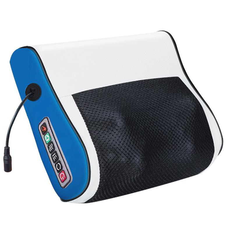 Cervical & Neck Massager: Multifunctional Heated Pillow for Shoulder, Waist, and Back - Dual Use for Car and Home