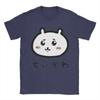 Chiikawas TShirt Men  Leisure 100 Cotton Tee Shirt Crewneck Short Sleeve T Shirt Big Size Clothing
