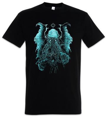 Lightning Cthulhu Men's T-Shirt Horror Arkham H. P. Lovecraft Azathoth