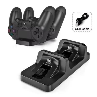 Ps4 Controller için Çift Şarj İstasyonu Şarj Standı Tutucu Sony Playstation 4 Kablosuz Oyun Kumandası Kontrol Şarj Cihazı Tabanı