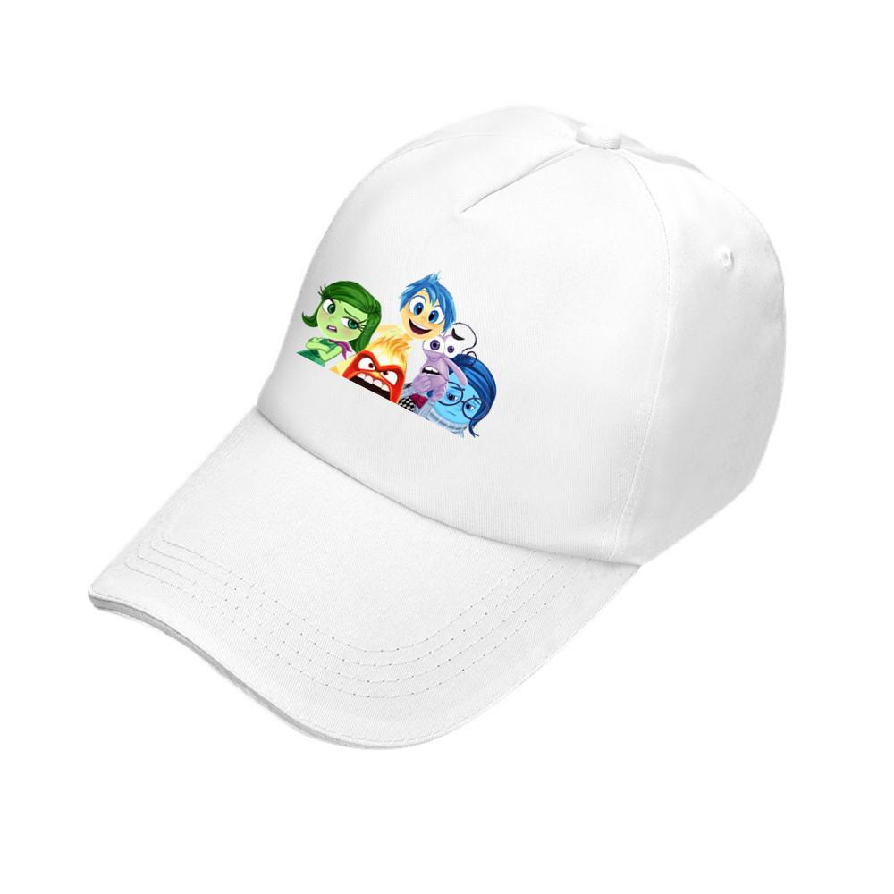 Inside Out Breathable Baseball Hat Cotton Sun Protection Anime Summer Fandom