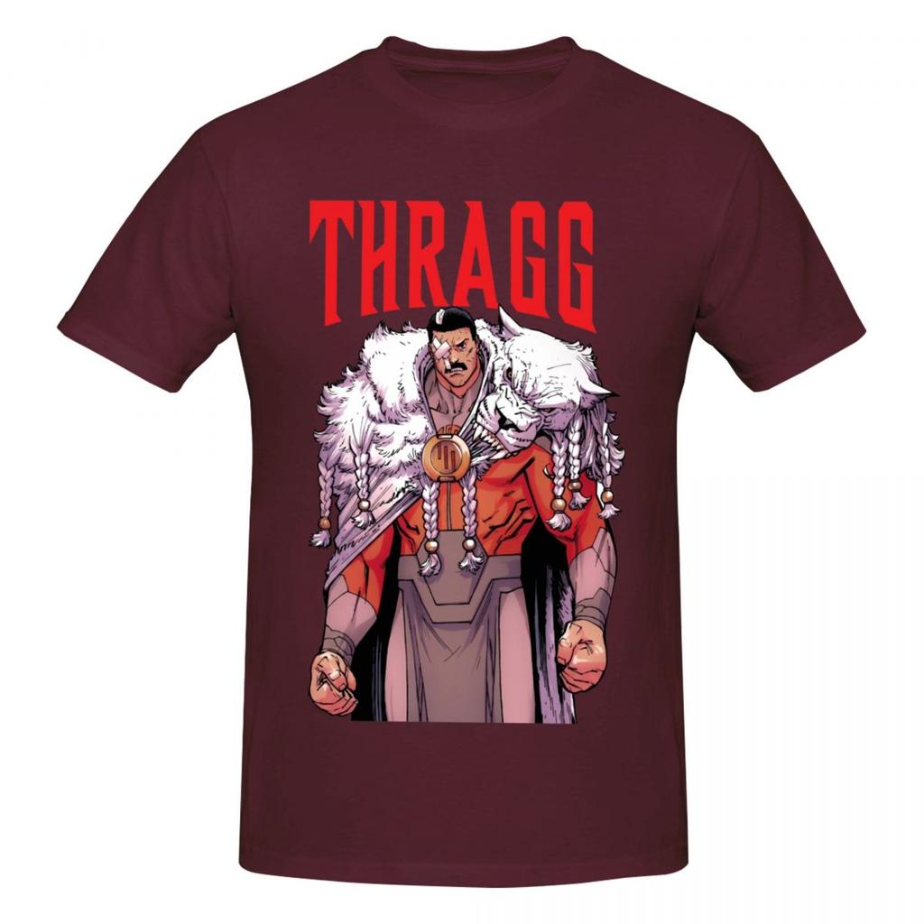 Unisex THRAGG ICON Invincibled Anime 2026 T Shirt Streetwear Cotton Unisex Tshirt