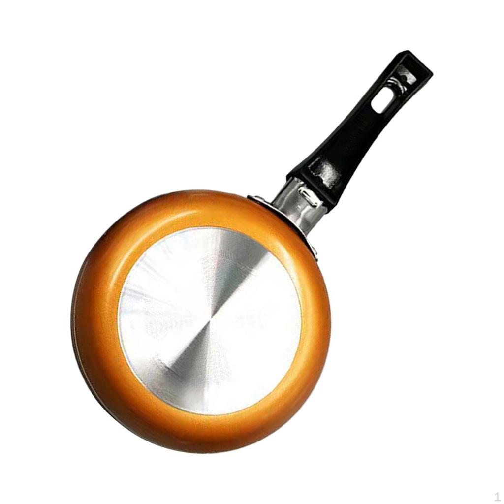 Frying Pan Butter Warmer Professional with Long Handle Cookware Cooking Deep for All