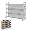 Iron Metal Seasoning Organizer Shelve For Kitchen Countertop Cupboard Pantry Spice Rack Organiser