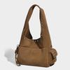 New Stylish Commuter Shoulder Bag with Niche Design, High-end Feel, Large Capacity, Vintage Handbag and Crossbody Tote Bag
