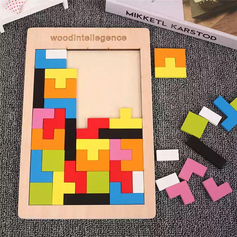 Creative Learning Tetris Educational Toys For Kids Age 3 4 5 6 7 8 Year Girl Boy