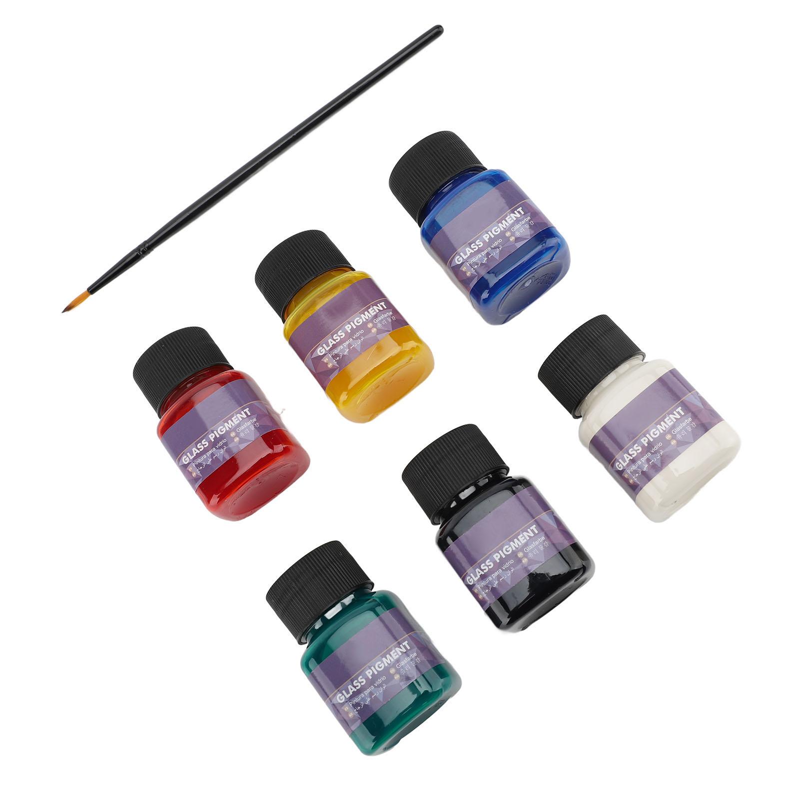 

Набор из 6 цветов краски, водостойкая, устойчивая к УФ-излучению, устойчивая к протечкам, для начинающих профессионалов YL0641 6