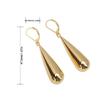 Pair of Long Teardrop Earrings, Women's Stainless Steel Jewelry, Accessories for Daily Wear Party Accessories, Minimalist Jewelry, Elegant Earrings