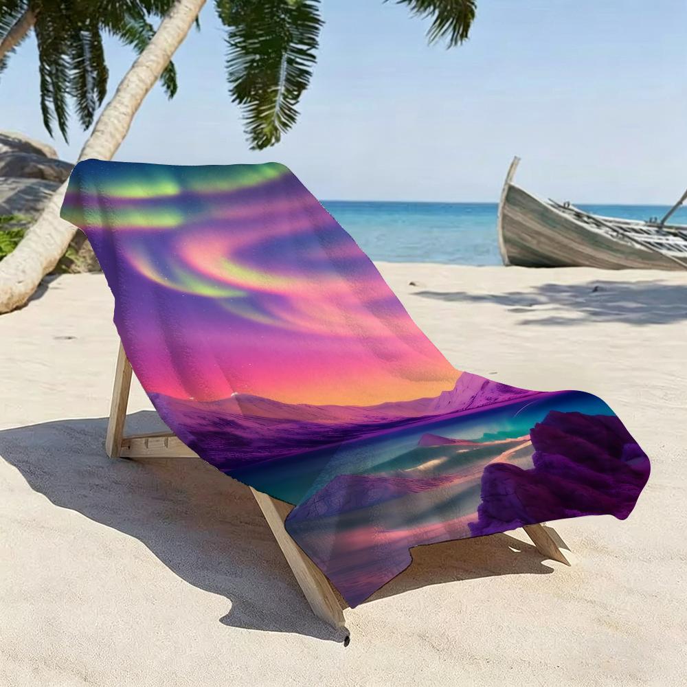 Aurora Borealis Towel Five-Star Hotel Quality Eco-Friendly Ultra Soft Thick Towels & Beach Towels