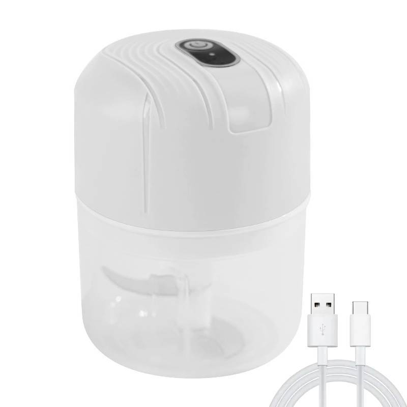 Food Processor Mini Electric Garlic Crusher With Usb Rechargeable For Home Kitchen Use